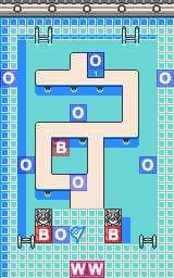 Cerulean Gym map