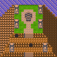 Lightning Island Roof map