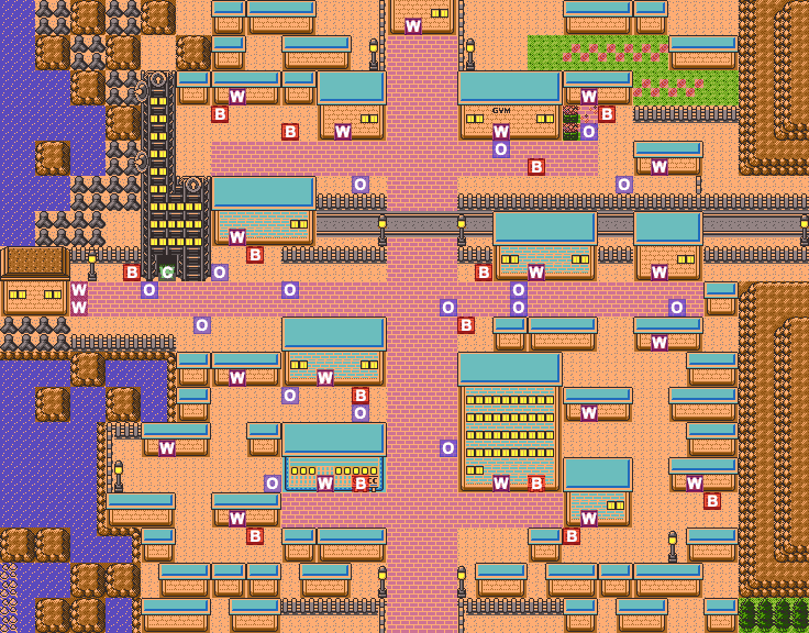 Goldenrod City map
