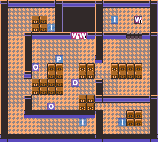 Goldenrod Dept Store B1F map