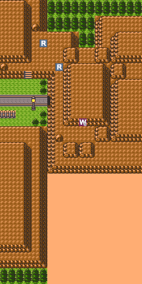 Magnet Tunnel West map