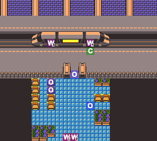 Saffron Train Station map