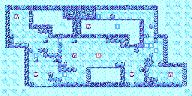 Seafoam Islands B1F map
