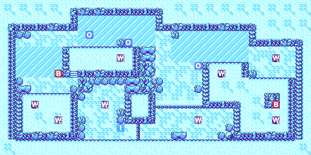 Seafoam Islands B2F map