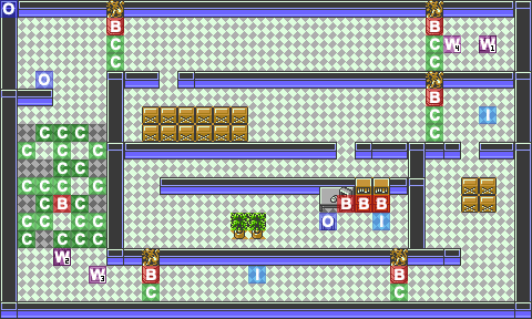 Team Rocket Base B1F map