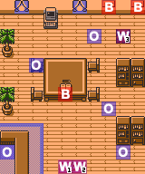 Trainer House 1F map
