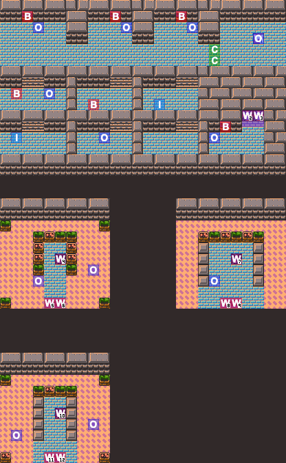 Underground Path Switch Room Entrances map