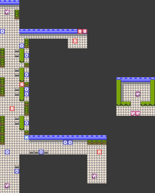 Warehouse Entrance map