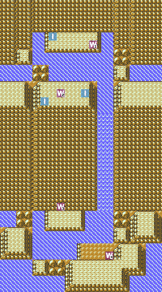 Whirl Island B2F map