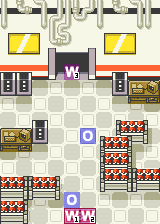 Battle Factory Hallway map