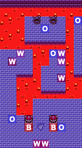 Blackthorn Gym 1F map