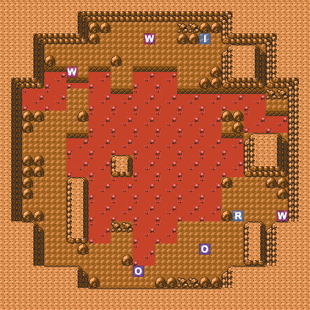 Cinnabar Volcano B2F map