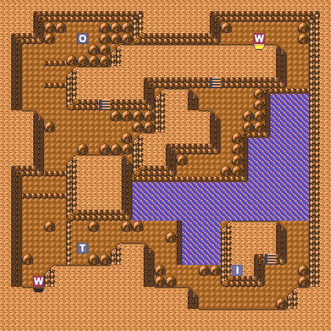 Dark Cave Blackthorn Entrance map
