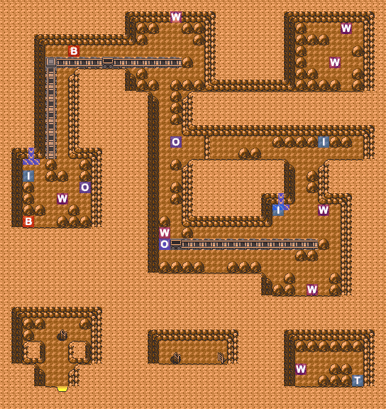 Dim Cave 2F map