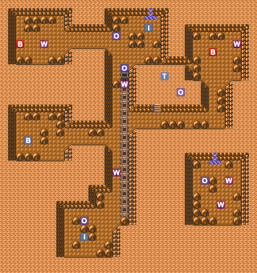 Dim Cave 3F map