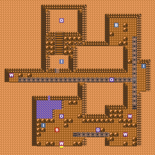 Dim Cave 5F map