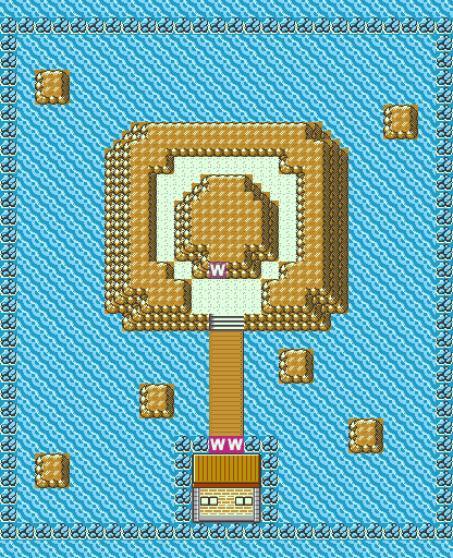 Navel Rock Outside map