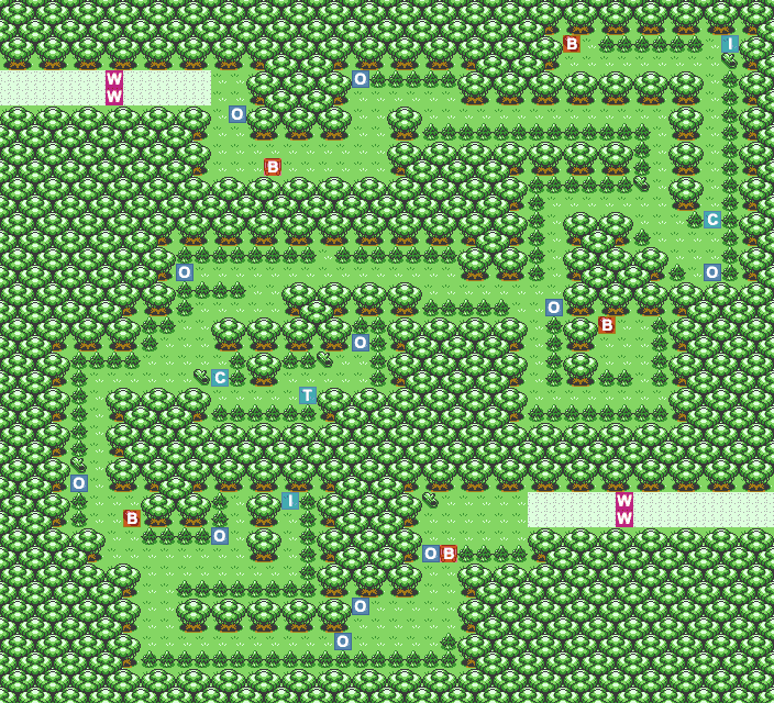 Noisy Forest map