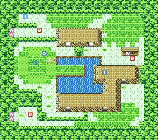 Safari Zone East map