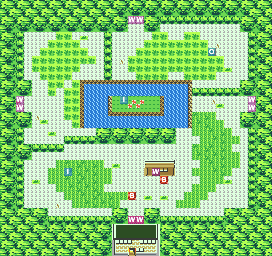 Safari Zone Hub map