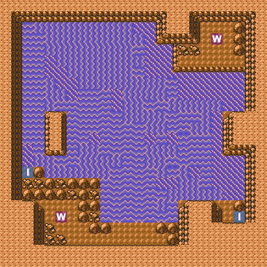 Scary Cave B1F map