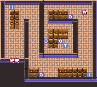 Underground Warehouse map
