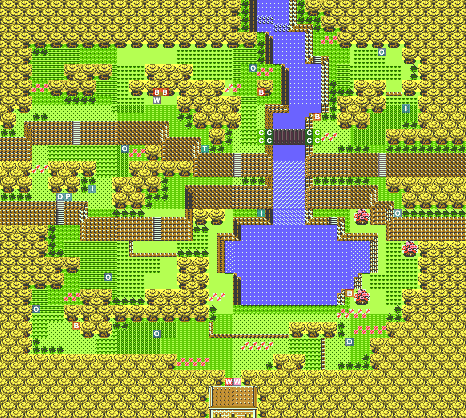 Yellow Forest map