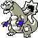 Baxcalibur shiny sprite in Ambrosia