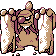 Conkeldurr front sprite in Ambrosia