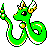 Dragonair shiny sprite in Ambrosia