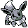 Eevee shiny sprite in Ambrosia