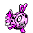 Feebas shiny sprite in Ambrosia