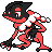 Frogadier shiny sprite in Ambrosia