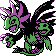 Hydreigon shiny sprite in Ambrosia