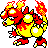 Magmar shiny sprite in Ambrosia