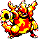 Magmortar shiny sprite in Ambrosia