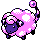 Mareep shiny sprite in Ambrosia