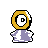 Meltan front sprite in Ambrosia