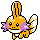 Mudkip shiny sprite in Ambrosia