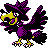 Murkrow shiny sprite in Ambrosia