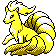 Ninetales front sprite in Ambrosia
