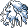 Alolan Ninetales front sprite in Ambrosia