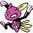 Sneasel shiny sprite in Ambrosia