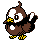 Starly shiny sprite in Ambrosia