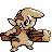 Timburr front sprite in Ambrosia