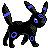 Umbreon shiny sprite in Ambrosia
