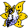 Volcarona shiny sprite in Ambrosia