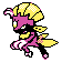 Weavile shiny sprite in Ambrosia