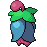 Cherrim shiny sprite in Crystal Advance Redux