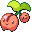 Cherubi shiny sprite in Crystal Advance Redux